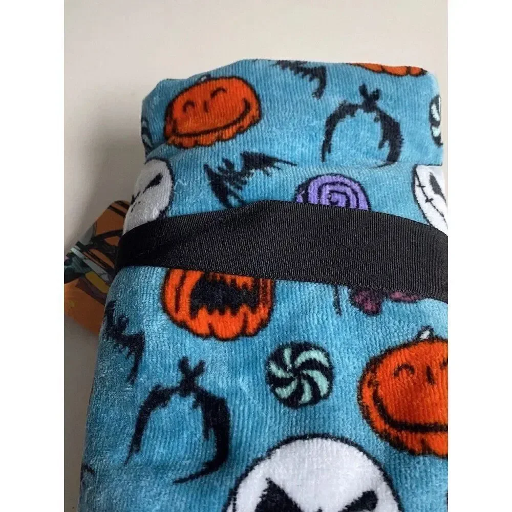 Set Of 2 Disney Nightmare Before Christmas Hand Towels‎ Jack Skellington NEW
